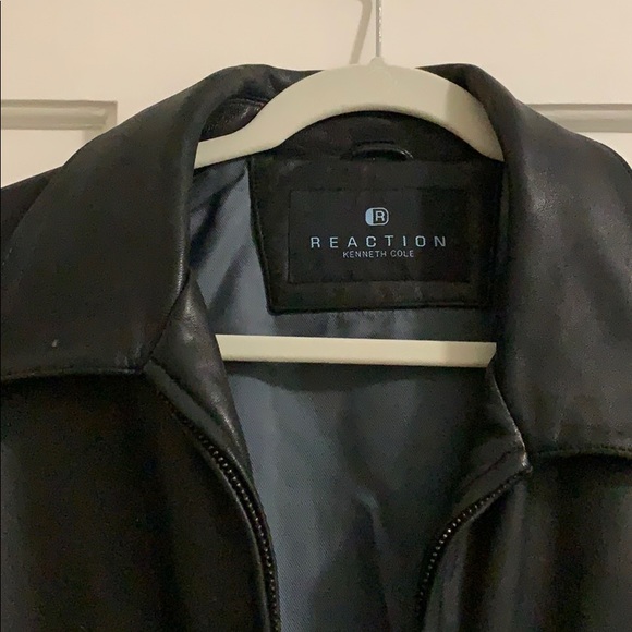 Men’s leather jacket - Picture 2 of 2